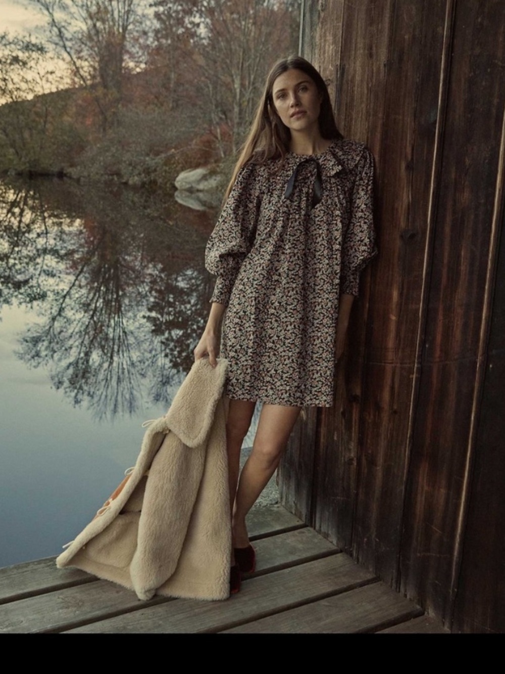 Doen Adalina Dress in Harvest Meadow Floral Size XS